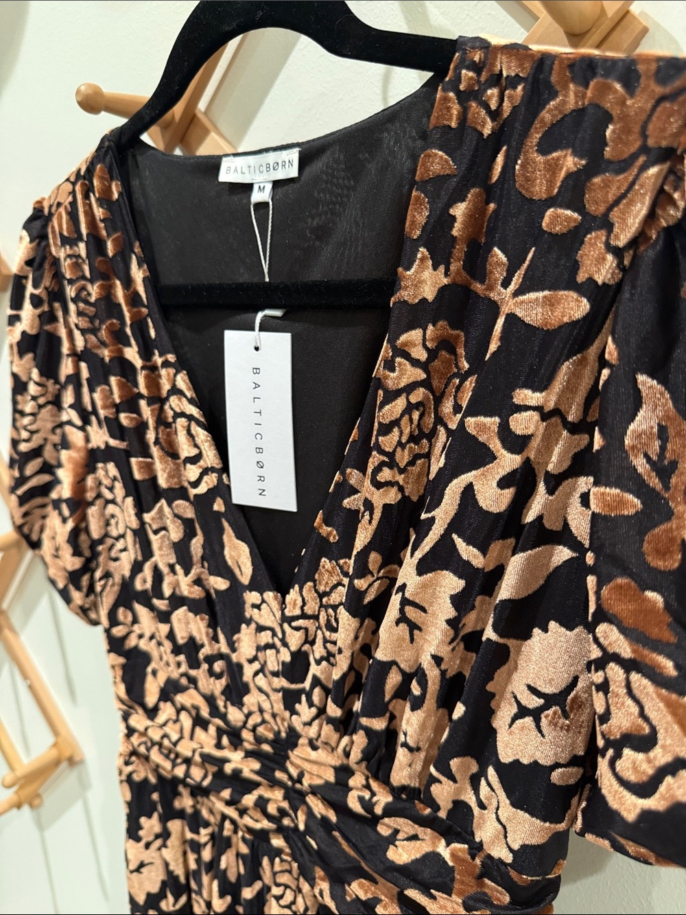 Baltic Born Leslie Velvet Maxi Dress - Picture 6 of 6